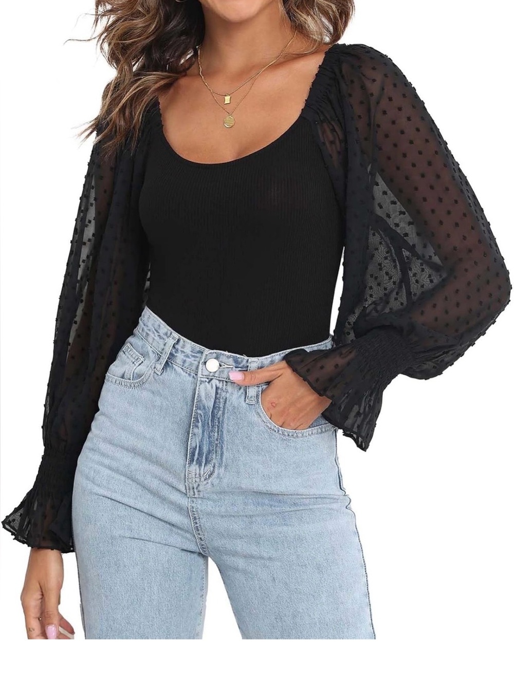 Black bodysuit